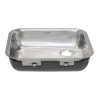 Accessible Kitchen Shallow Sink Bowl -100mm