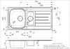 MC90 1.5 Bowl & Drainer Kitchen Sink with Reginox Astoria Tap