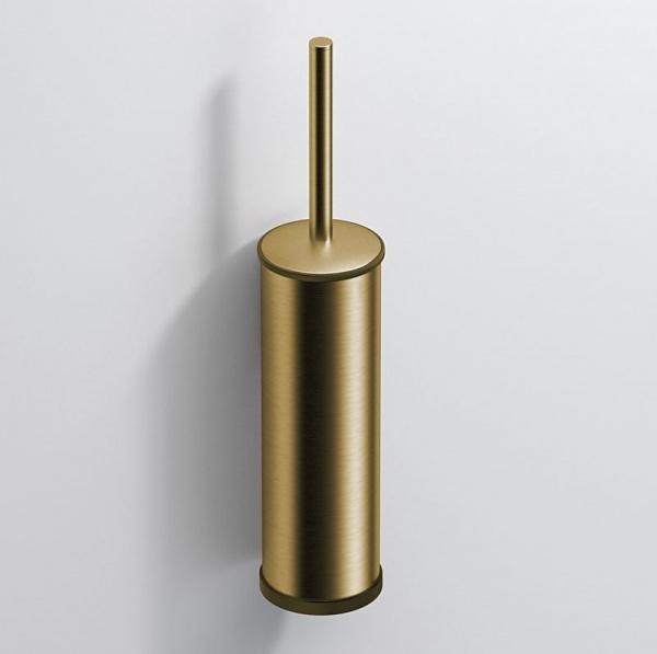 Tecno Project Brushed Brass Toilet Brush