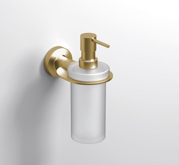 Tecno Project Brushed Brass Soap Dispenser