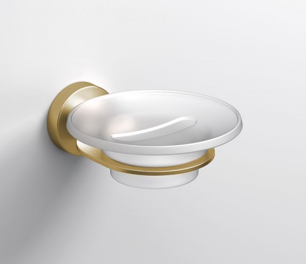 Tecno Project Brushed Brass Soap Dish