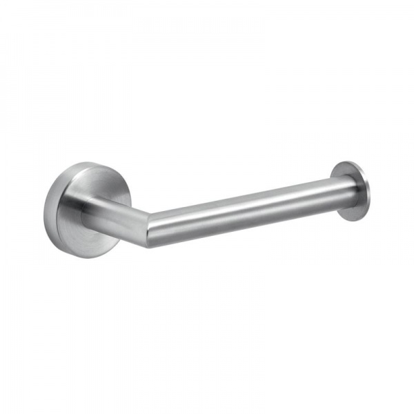 G Pro Open Toilet Roll Holder - Brushed Steel
