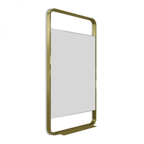 Ludgate Mirror - Brushed Brass