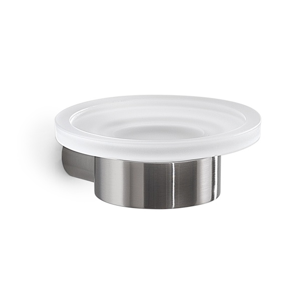 Pirenei Soap Dish - Brushed Nickel