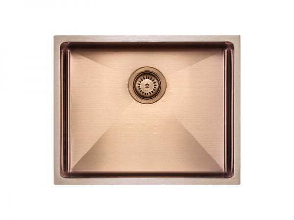 Zen Uno 15 Copper Sink - 500mm