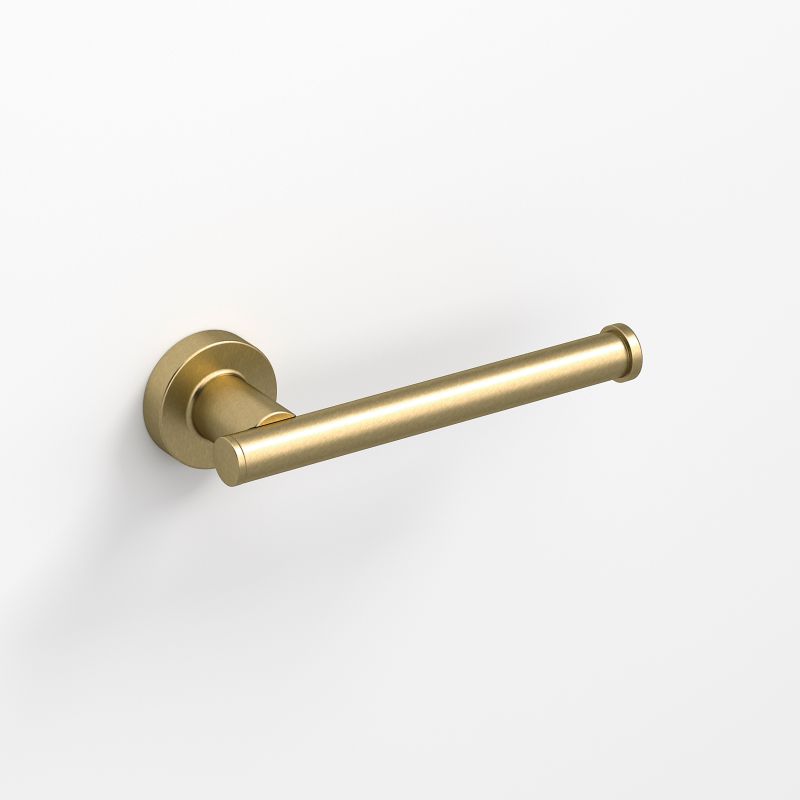 Tecno Project Brushed Brass Spare Roll Holder