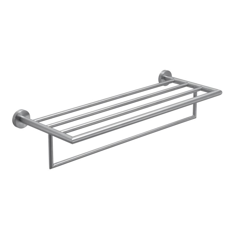 G Pro Towel Rack - Brushed Steel