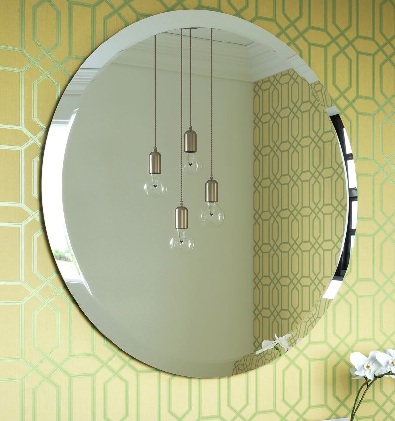 Porterhouse Round Bathroom Mirror - Available in 2 Sizes
