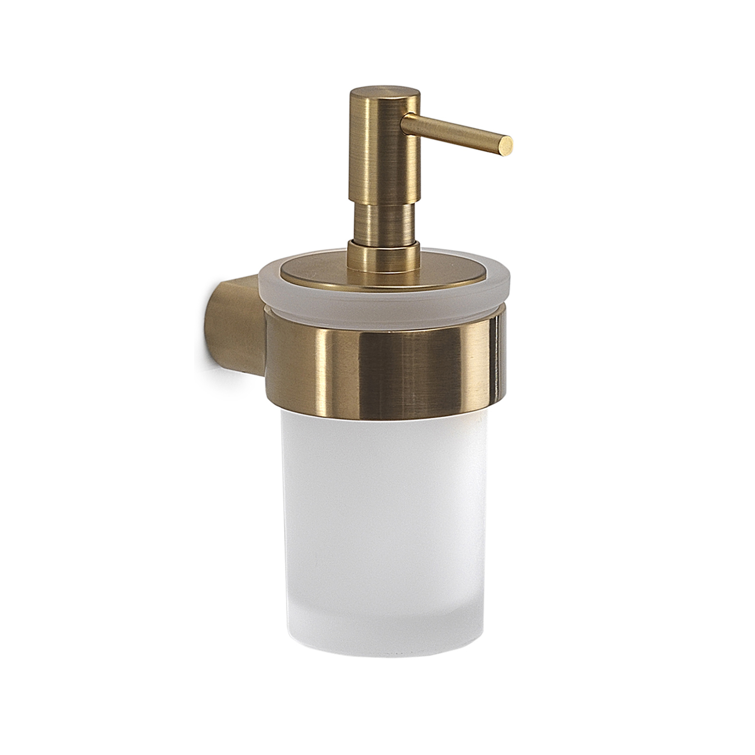 Pirenei soap dispenser brushed gold Lime Kitchen & Bathroom