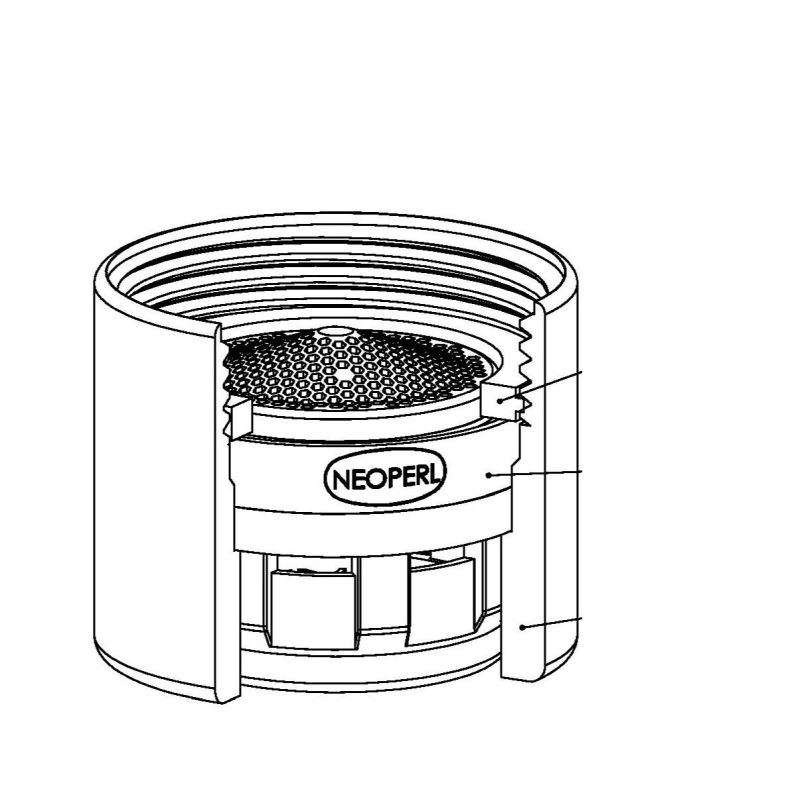 Female 20mm Tap Spout Aerator Lime Kitchen & Bathroom