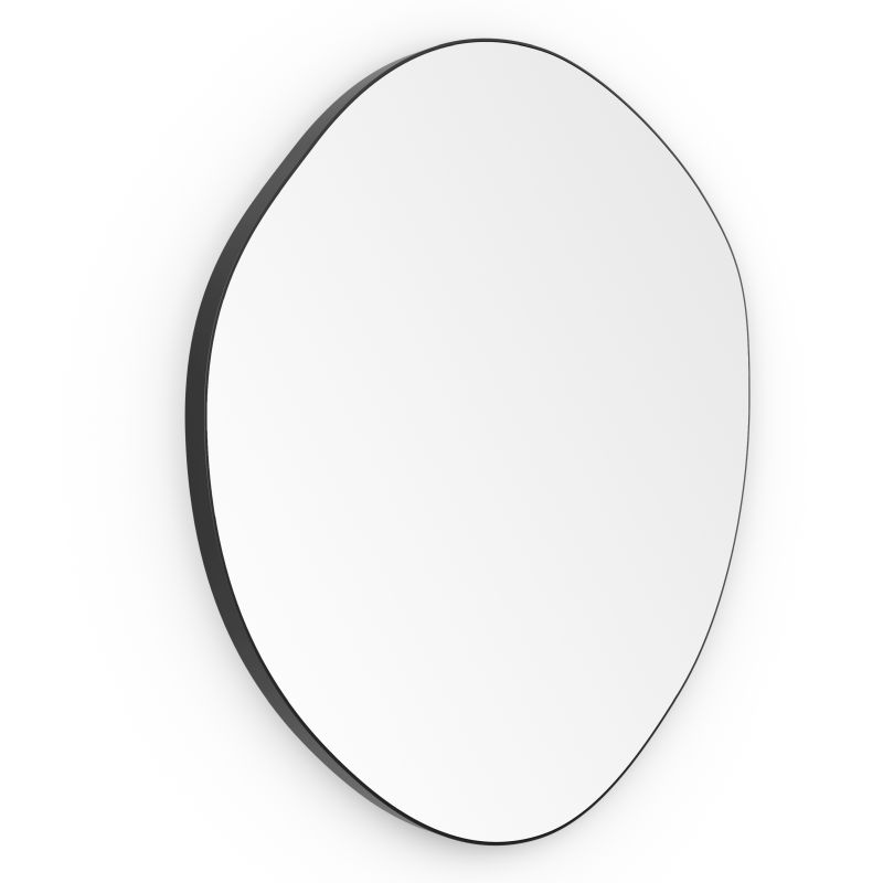 Oslo Organic Mirror - Black - Available in 2 Sizes
