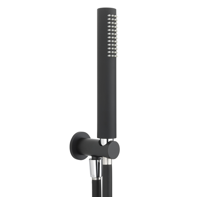 Black Collection Shower Wall Outlet Kit Lime Kitchen & Bathroom