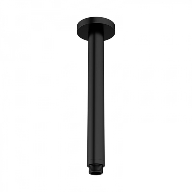 Black Collection Ceiling Shower Arm