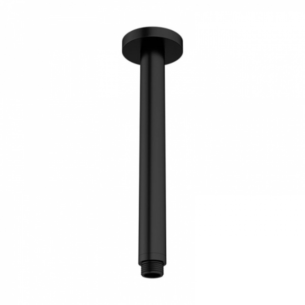 Black Collection Ceiling Shower Arm