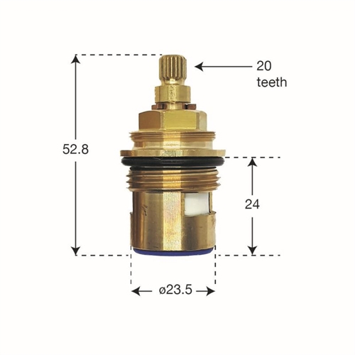 Tap valves | Quarter turn and rubber washer compression tap valves ...