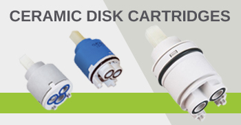 Ceramic disk tap cartridges